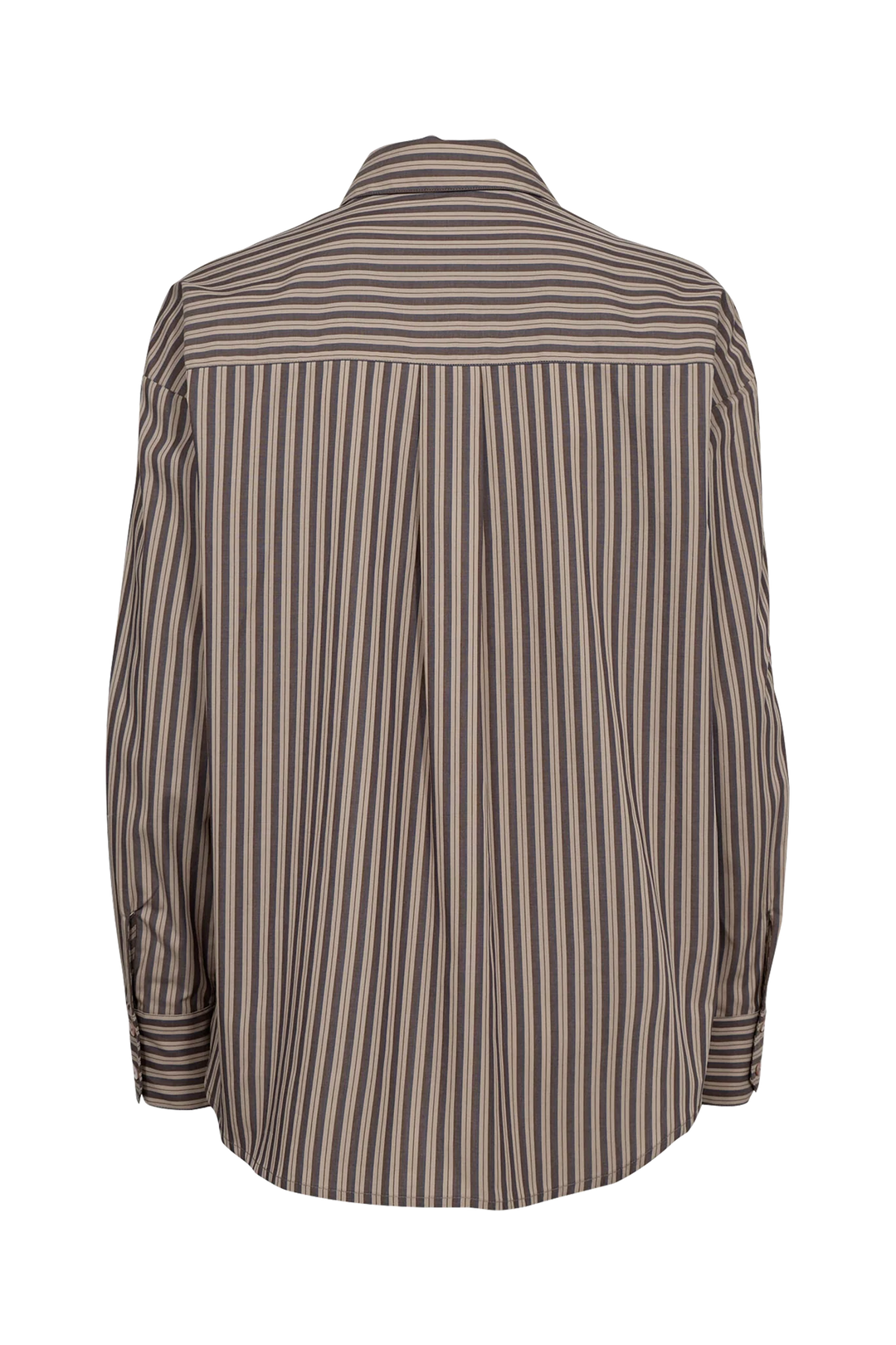 Numph NuKacey Embriodery Shirt - Deep Taupe