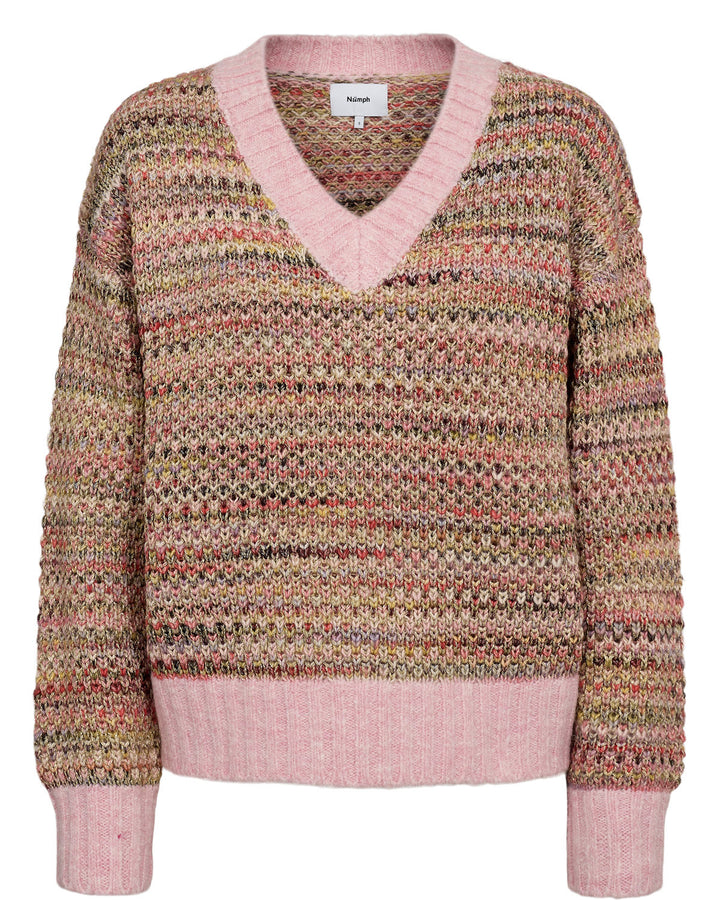 Numph NuSamia Pullover - Rosy Touch