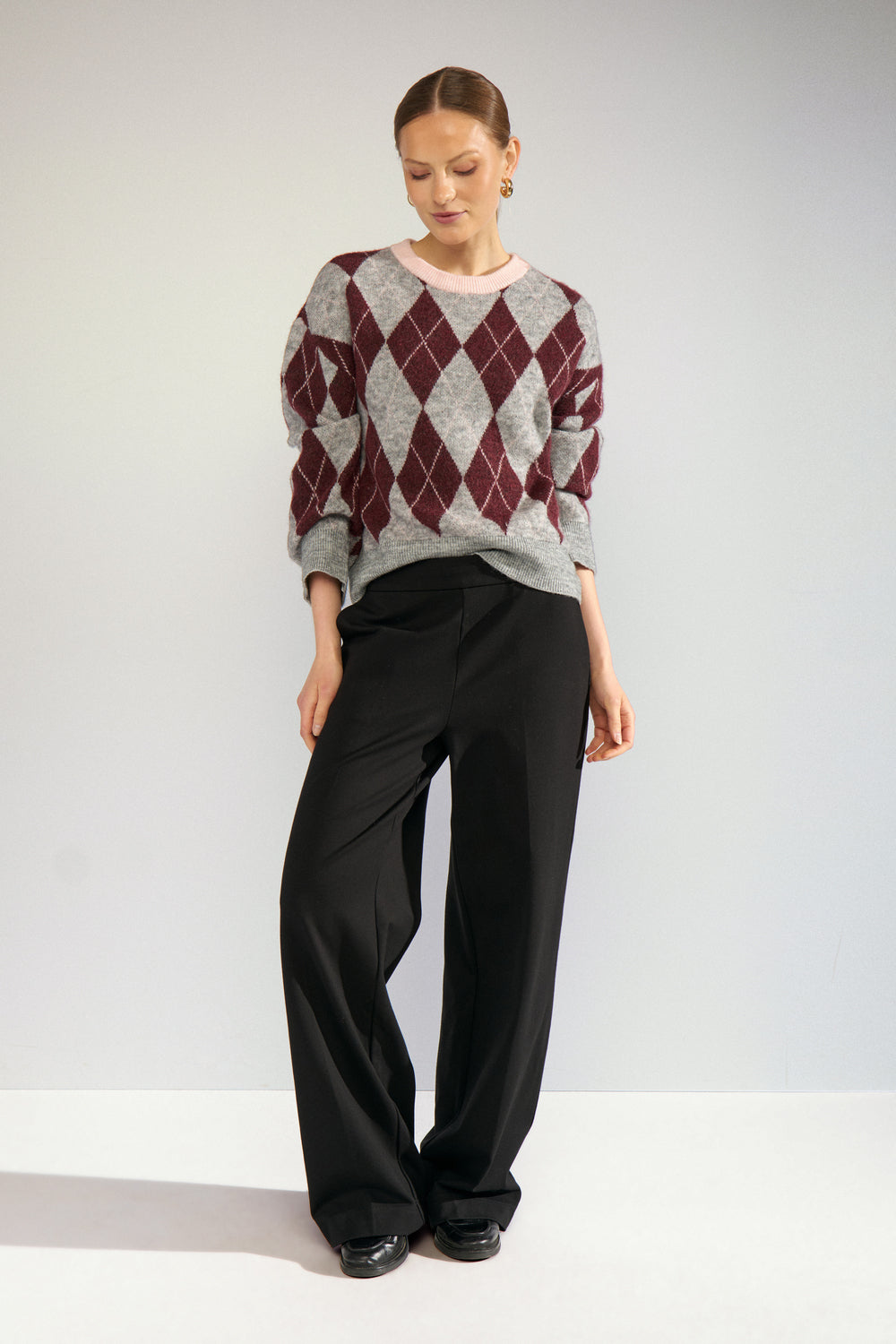 Numph NuTikla Pullover - Medium Grey