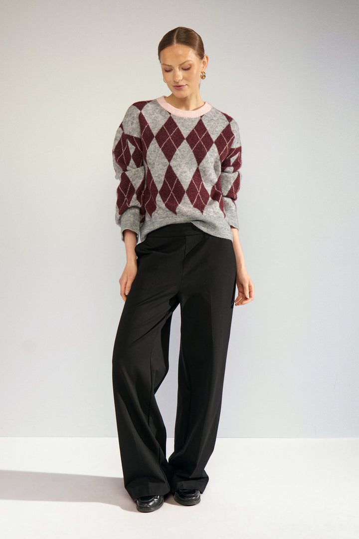 Numph NuTikla Pullover - Medium Grey