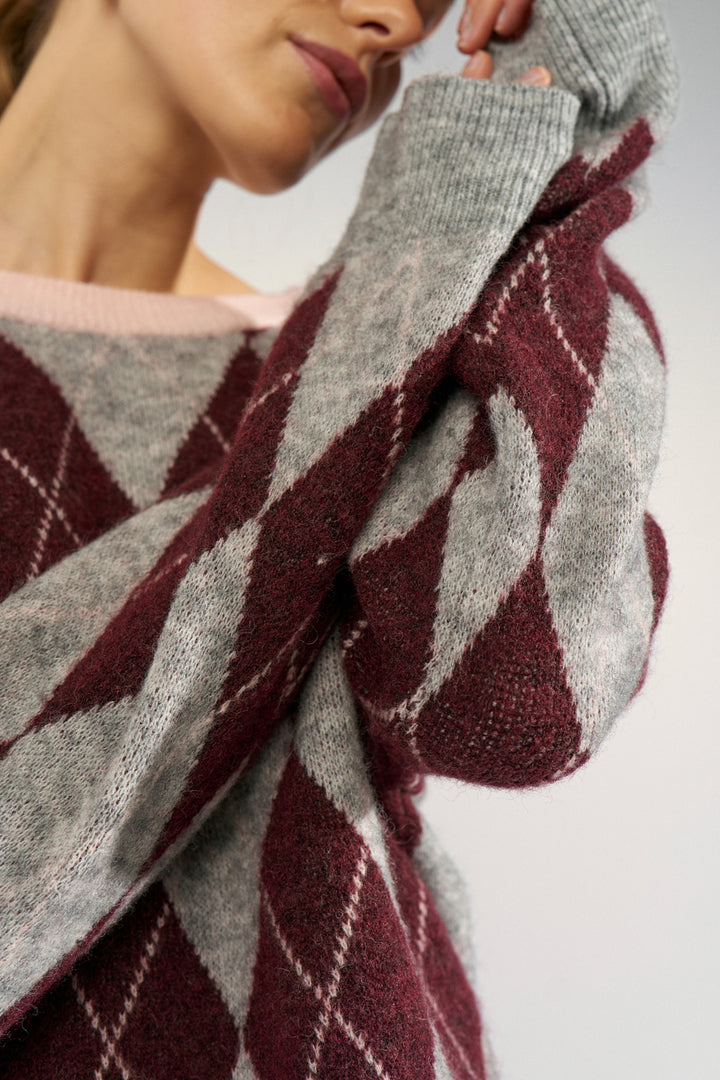 Numph NuTikla Pullover - Medium Grey