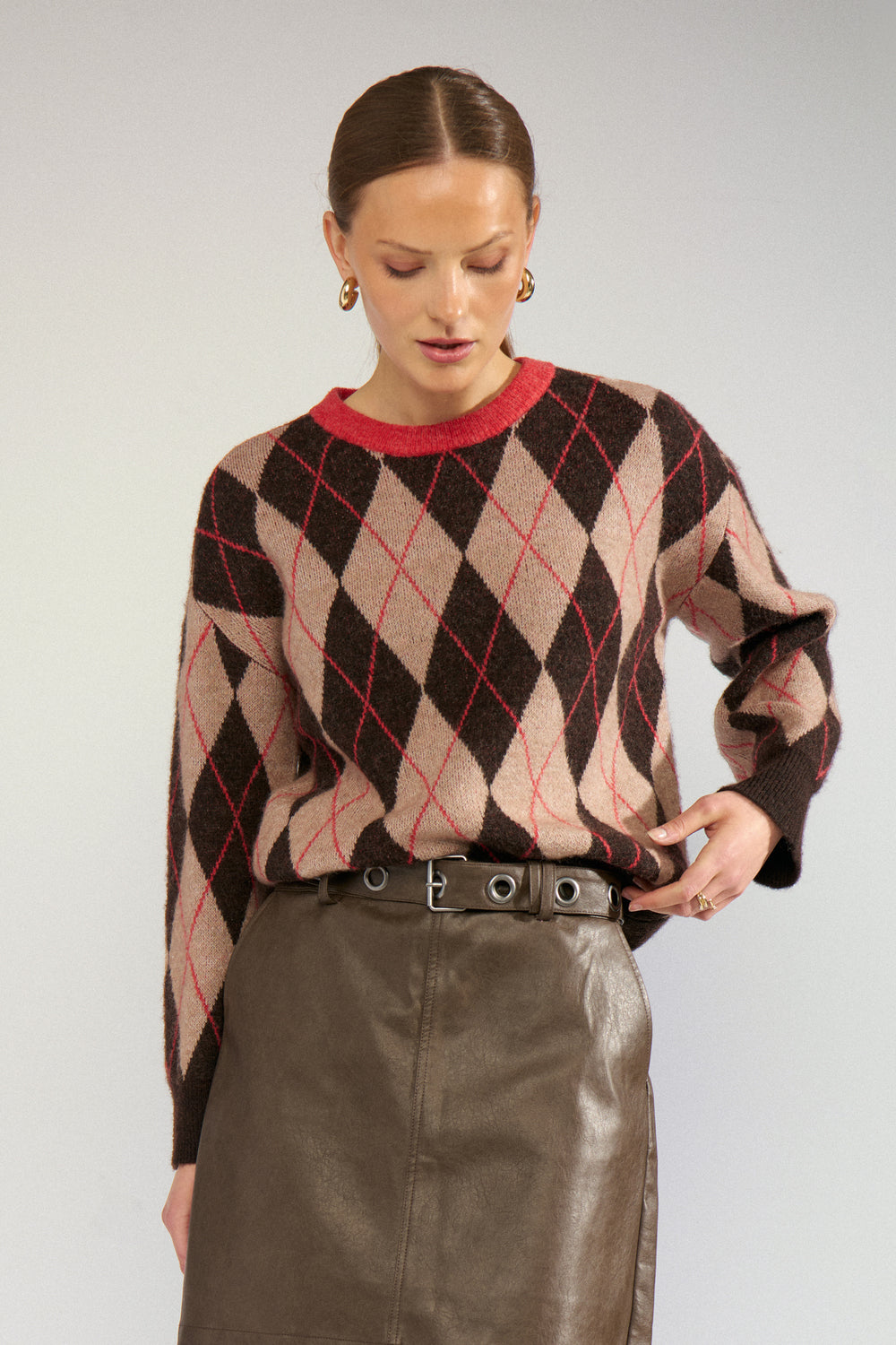 Numph NuTikla Pullover - Goji Berry