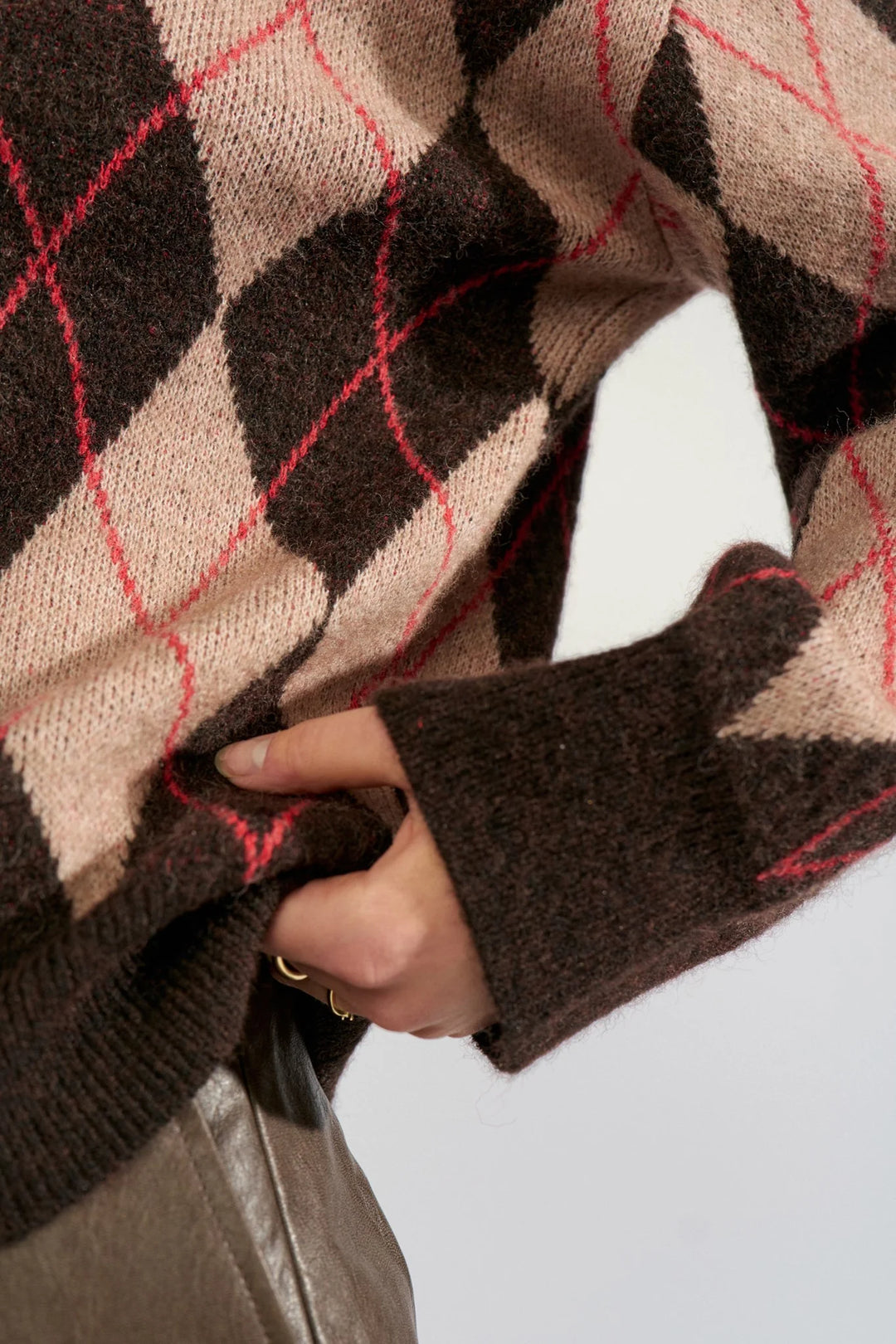 Numph NuTikla Pullover - Goji Berry