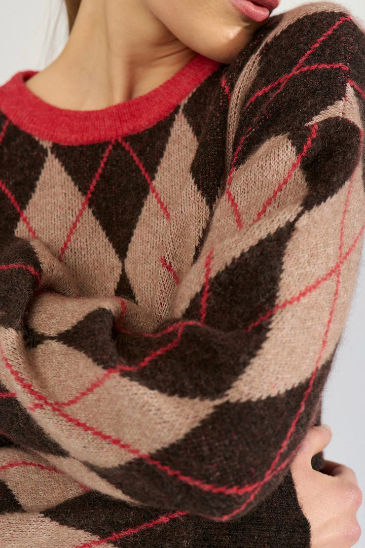 Numph NuTikla Pullover - Goji Berry