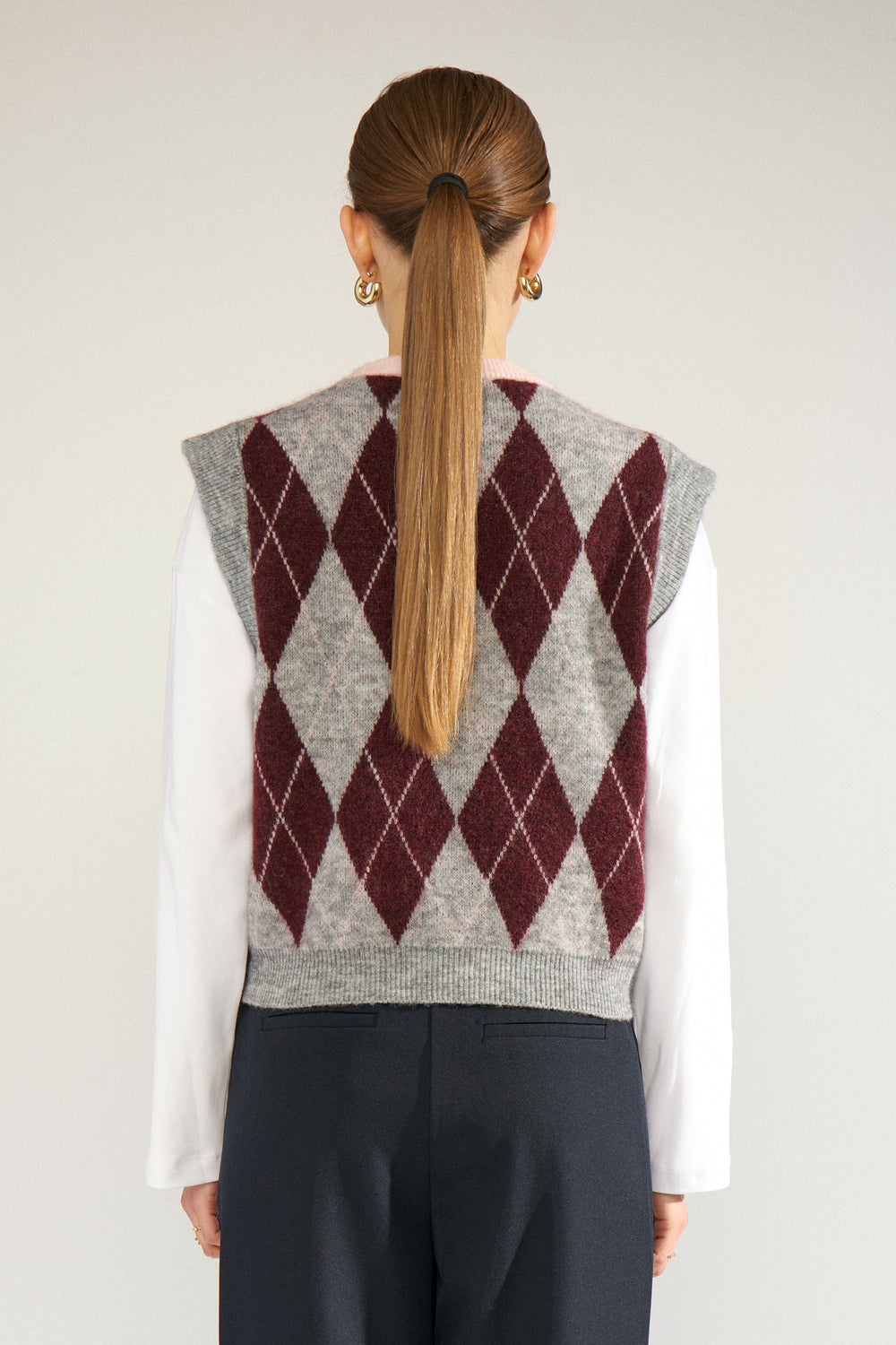 Numph NuTikla Vest - Medium Grey