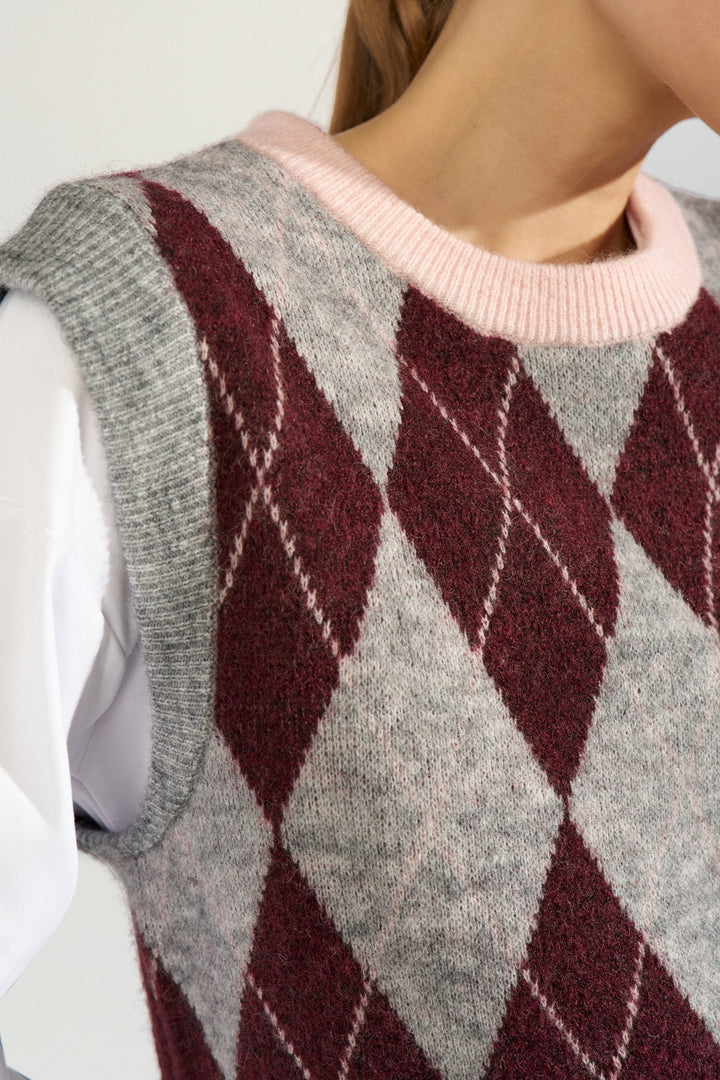 Numph NuTikla Vest - Medium Grey