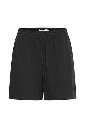 BYoung Falakka Linen Mix Shorts- Black