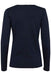 Saint Tropez Mila Long Sleeved V neck Pullover- Night Sky