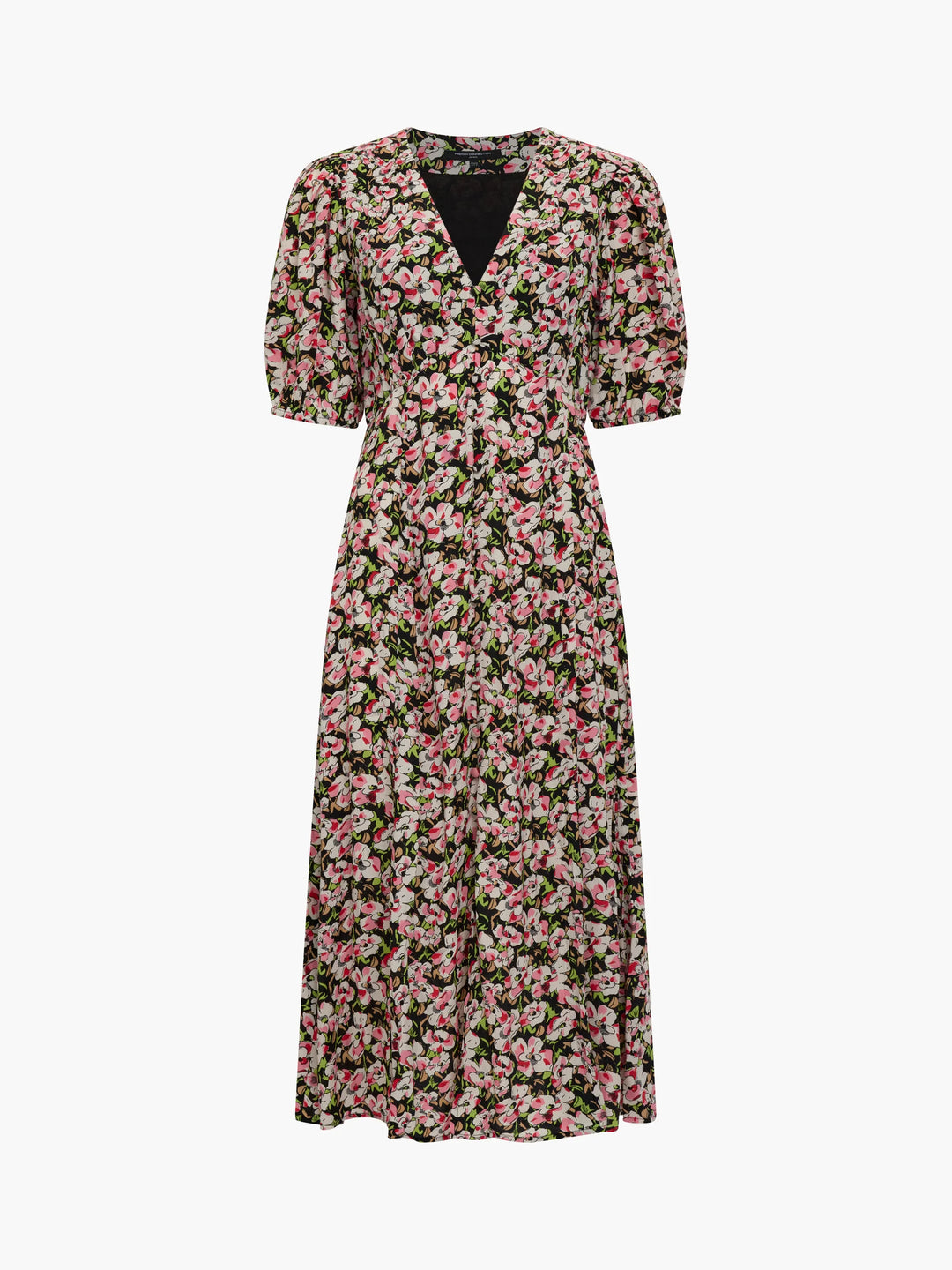 French Connection Molly Lizze Eco Sleeve Tea Dress