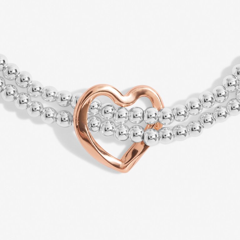 Joma Jewellery Bracelet Bar Twist Heart