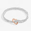 Joma Jewellery Bracelet Bar Twist Heart