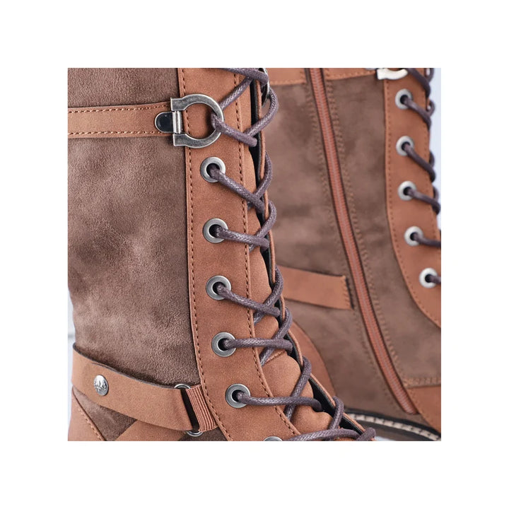 Rieker Brown High Boot- 94732-25