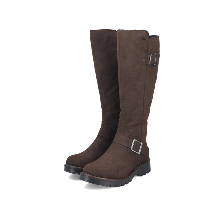 Rieker Brown Suede High Boots
