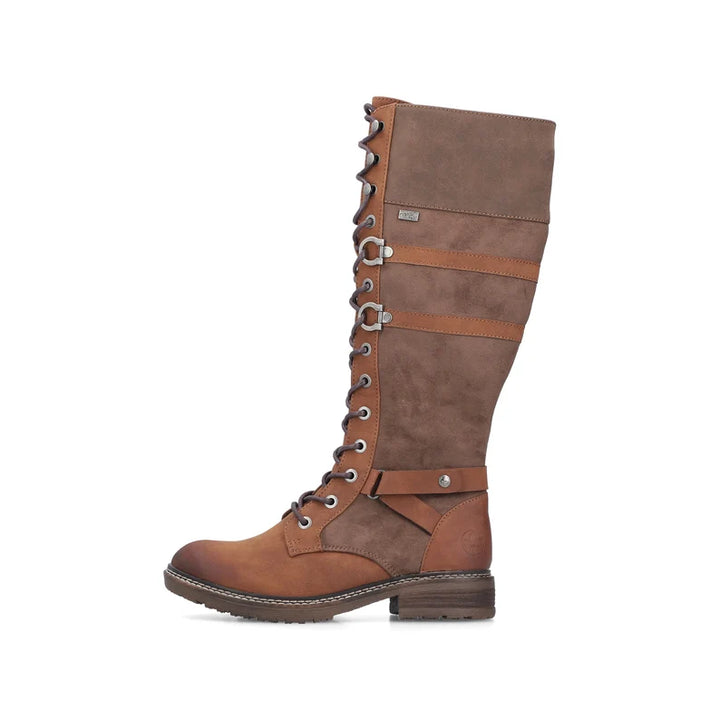 Rieker Brown High Boot- 94732-25