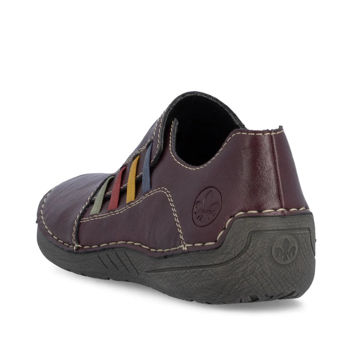 Rieker Slip-On Shoe - Red