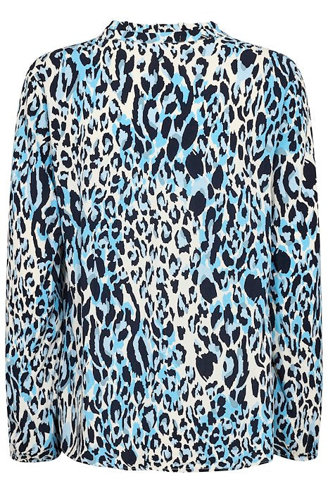 Saint Tropez Eda Blouse- Baby's Breathe Blue