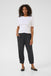 Kaffe Milia Capri Pants- Black Oyster