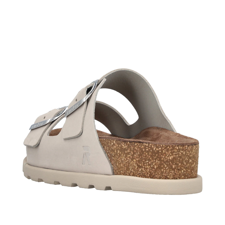 Rieker Mule Sandals- Grey V3190-40