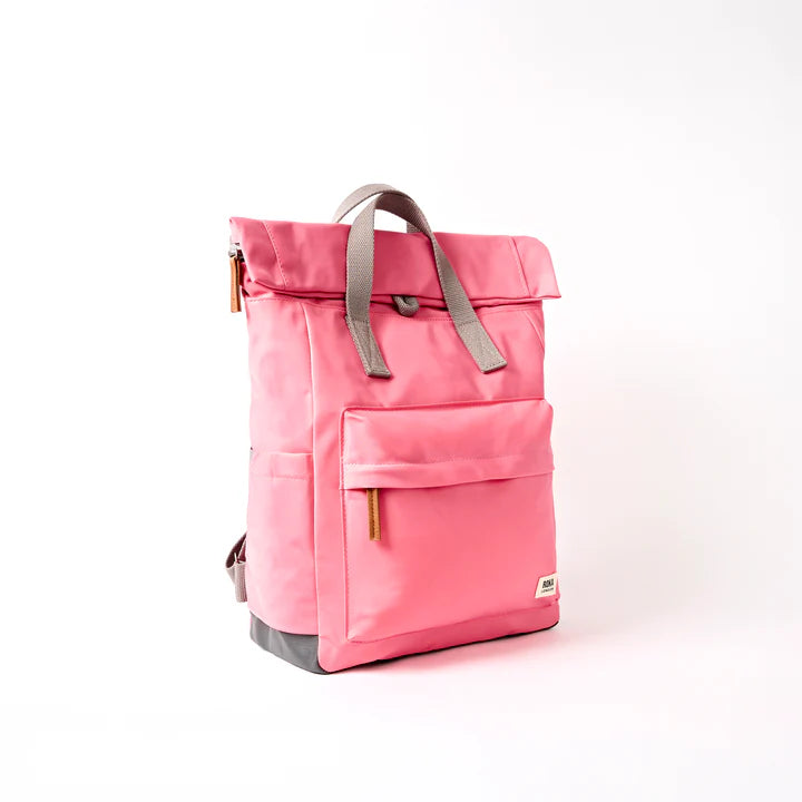 Roka London CanfieldB Medium Backpack- Pink lemonade