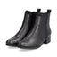 78657-00 Rieker Black Heel Boots