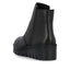 X9165-01 Rieker Black Ankle Boot