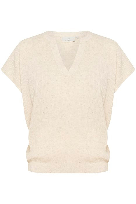 Kaffe Gitte Blouse- Feather Gray