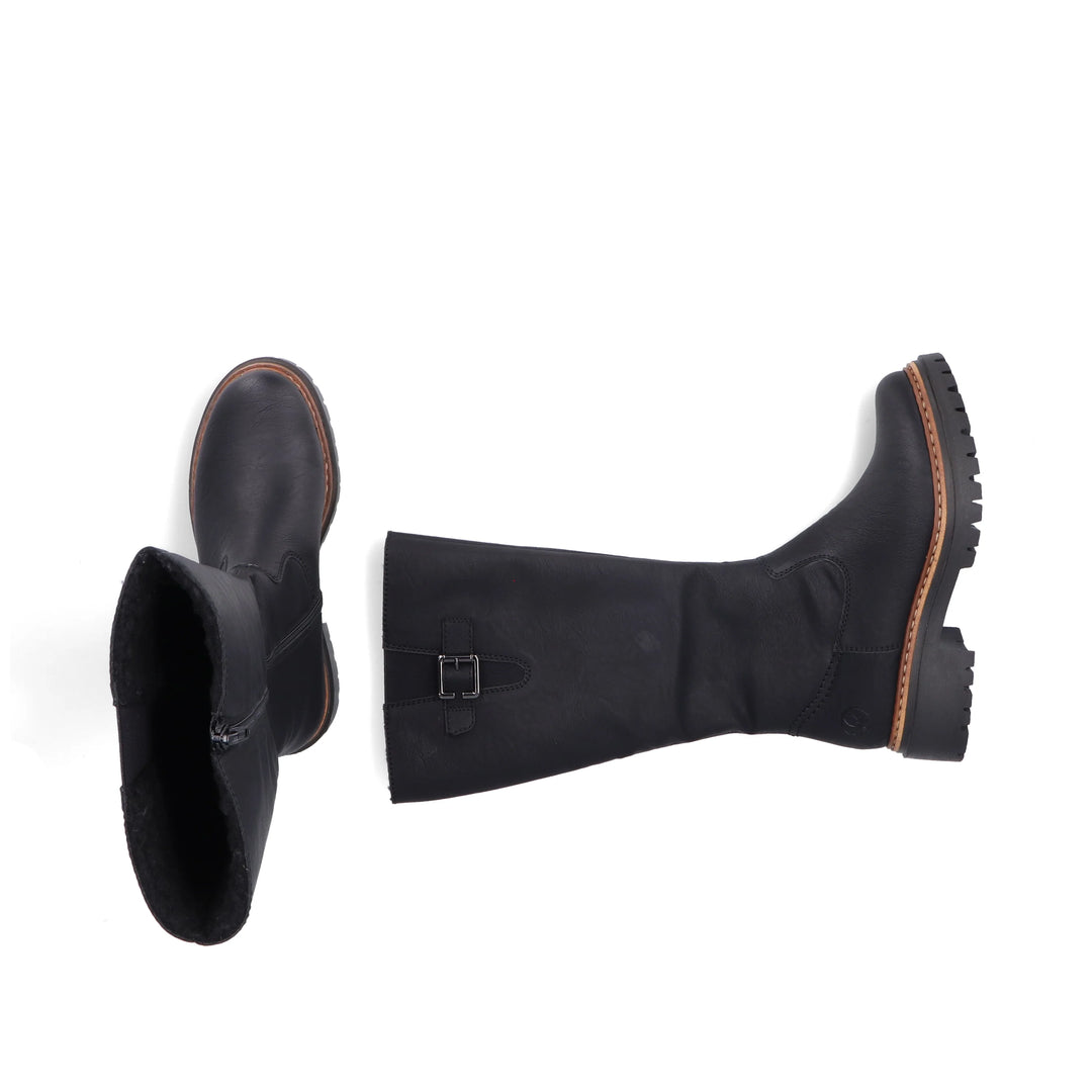 72694-00 Rieker Black Boot