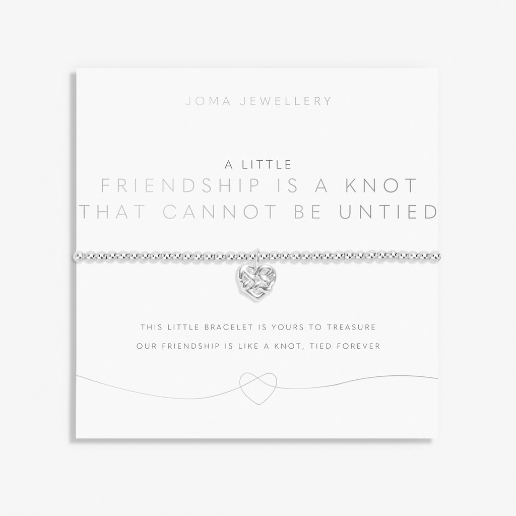 Joma Jewellery A Little Friendship is a Knot That Cannot be Untied Bracelet