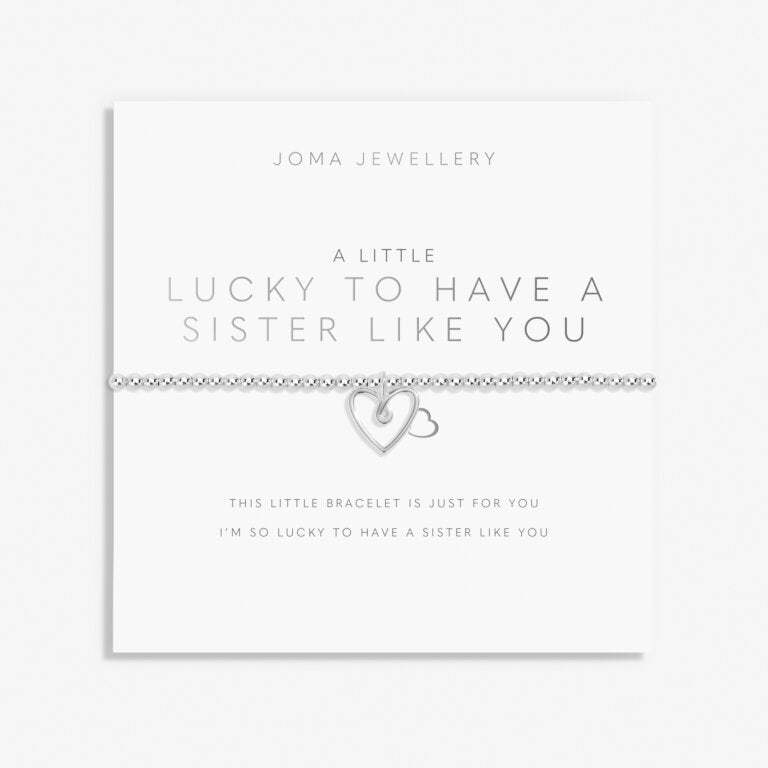 Joma Jewellery A Little Lucky To Have A Sister Like You Bracelet