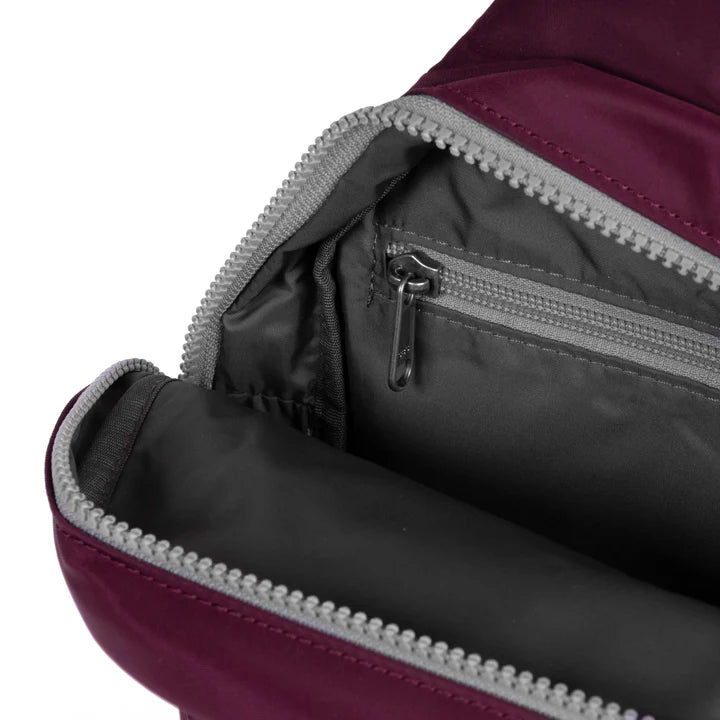 Roka London WillesdenB Sling Bag- Plum