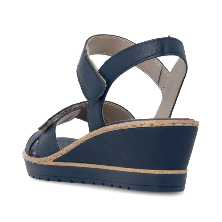 Remonte Wedge Sandals- Navy R6252-16