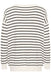 Kaffe Lizza Boat Neck Pullover- Chalk/Black stripe