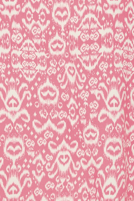 Ichi Vera Top - Calypso Coral Ikat Aop