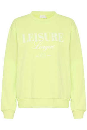 Kaffe KAviola Sweatshirt- Lettuce Green