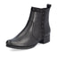 78657-00 Rieker Black Heel Boots