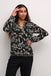 Kaffe KAditte Blouse- Black/Sand Painted Flower