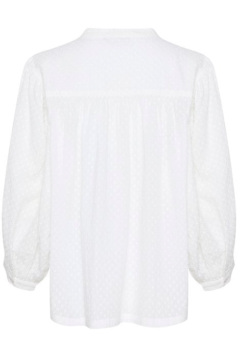 Kaffe KAroca Blouse- Chalk