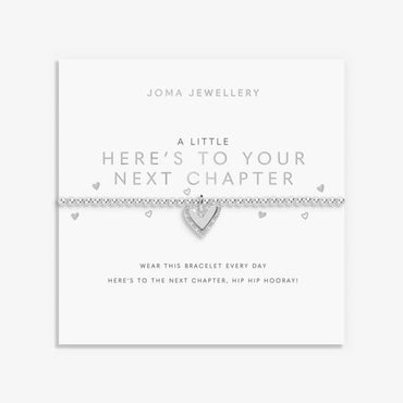 Joma Jewellery A Little Heres To Your Next Chapter Bracelet