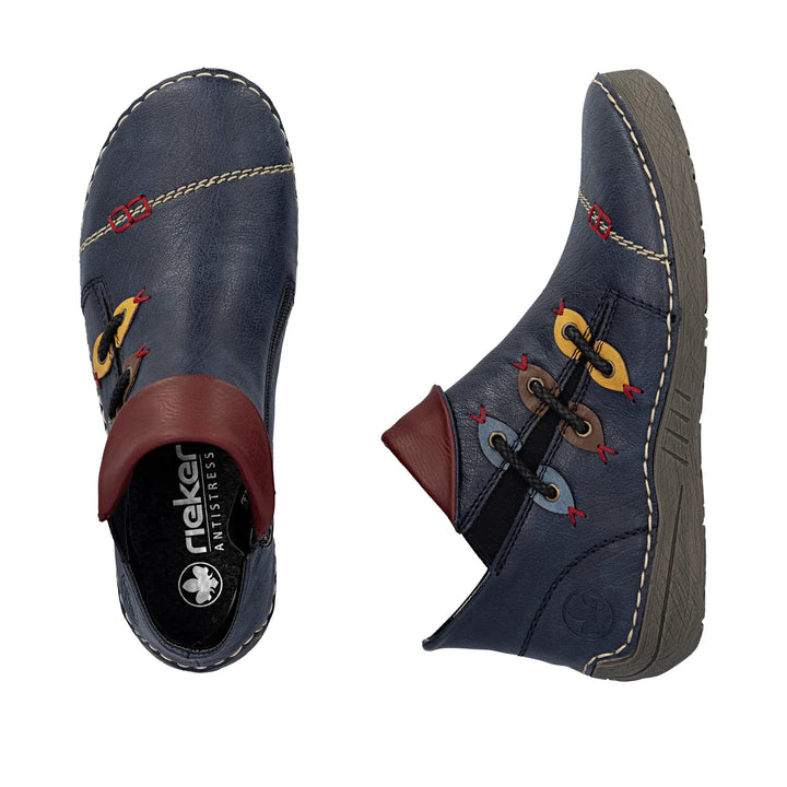 Rieker Women's Short Blue Boot