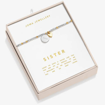 Joma Jewellery So Loved Sister Bracelet
