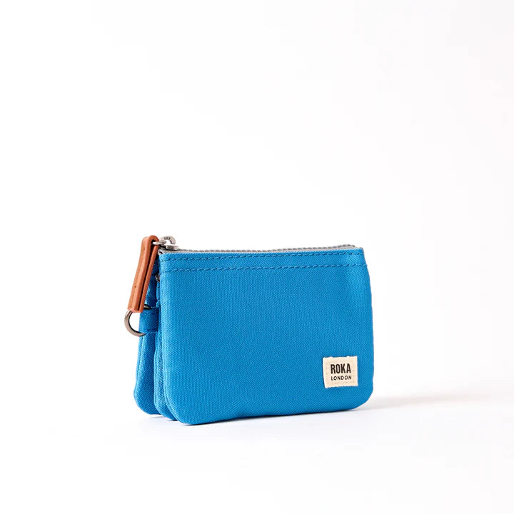 Roka London Carnaby Wallet- Malibu Blue