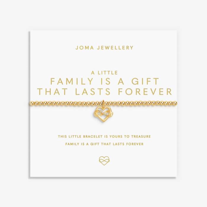 Joma Jewellery A Little Family Is A Gift That Lasts Forever Bracelet