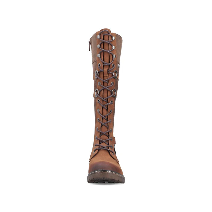 Rieker Brown High Boot- 94732-25