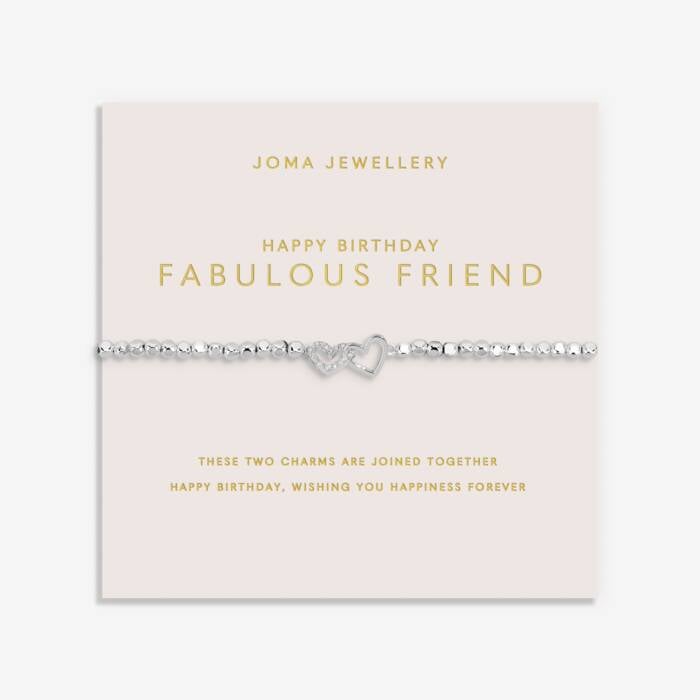 Joma Jewellery Forever Yours Happy Birthday Fabulous Friend Bracelet