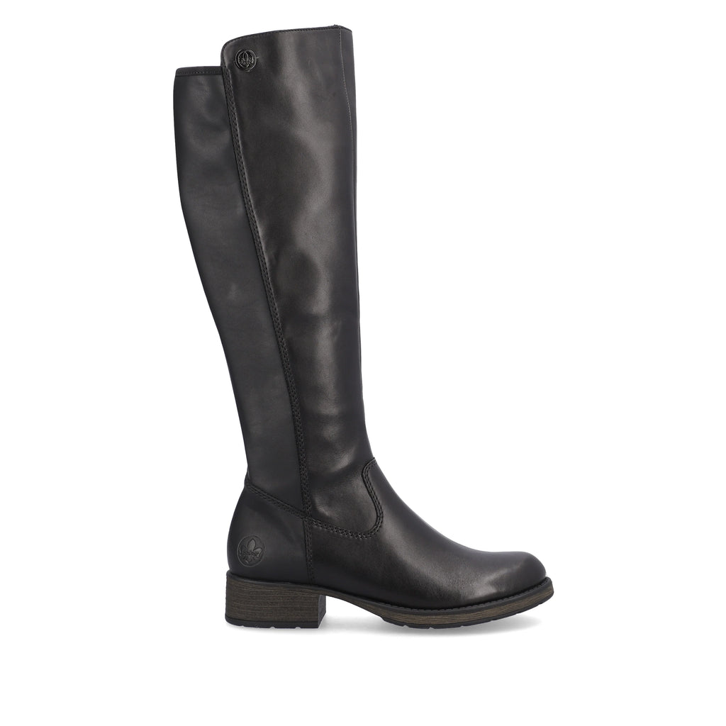 Z9591-01 Rieker Black Boot