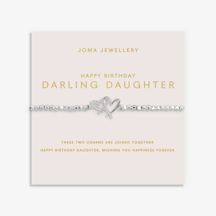 Joma Jewellery Forever Yours Happy Birthday Darling Daughter Bracelet