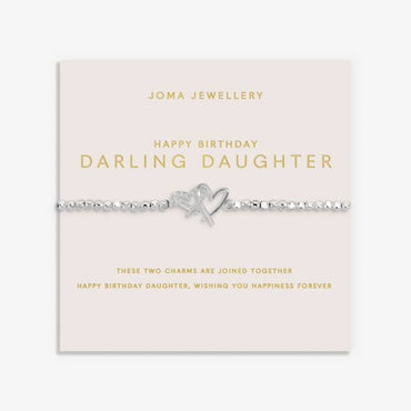 Joma Jewellery Forever Yours Happy Birthday Darling Daughter Bracelet