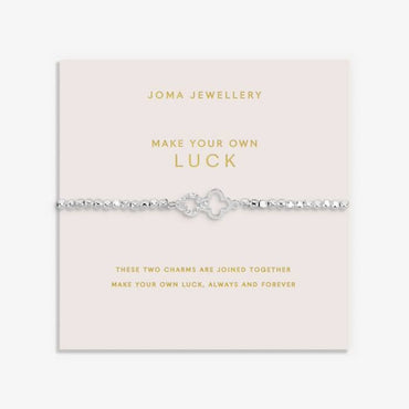 Joma Jewellery Forever Yours Make Your Own Luck Bracelet
