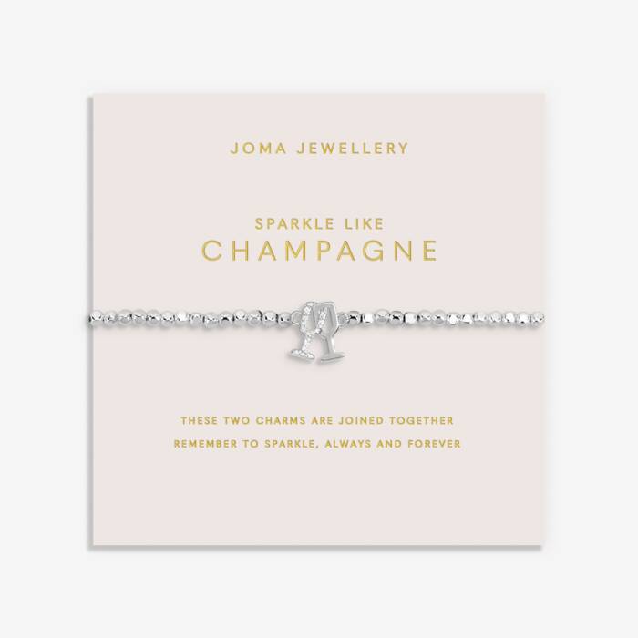 Joma Jewellery Forever Yours Sparkle Like Champagne Bracelet