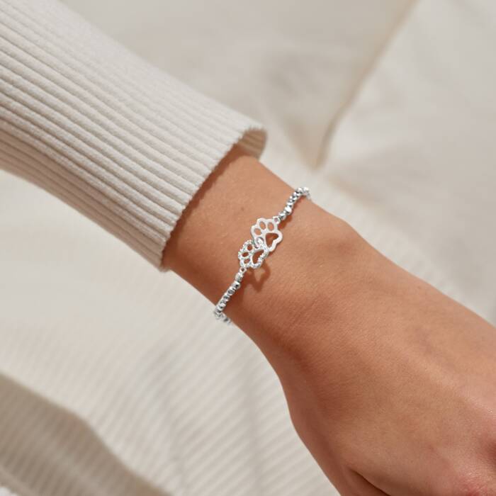 Joma Jewellery Forever Yours Perfect Pawprint Bracelet
